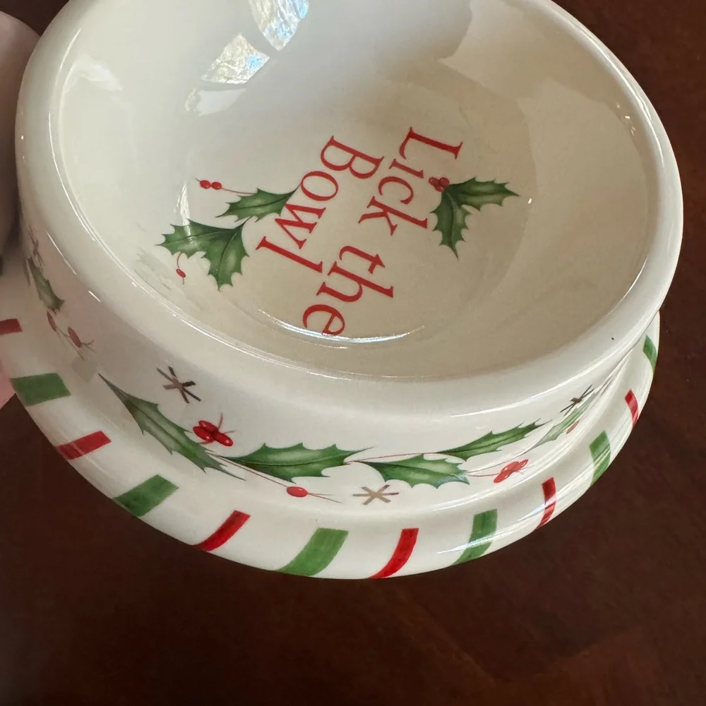 NWT Lenox Pet Bowl